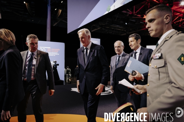 Michel Barnier au congrès des maires