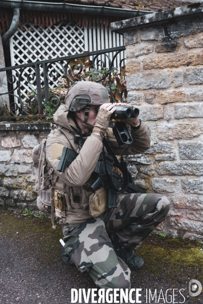 Exercice militaire, formation des controleurs avancés d appui aérien