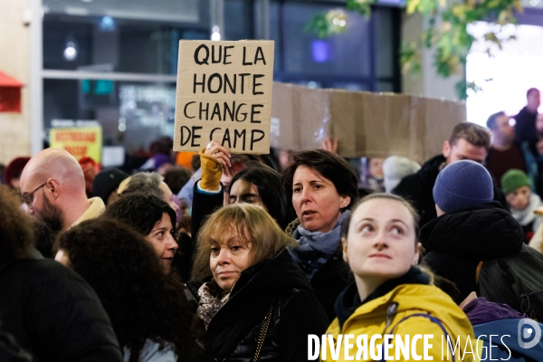 Manifestation contre les violences faites aux femmes