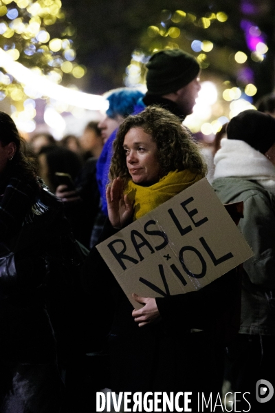 Manifestation contre les violences faites aux femmes