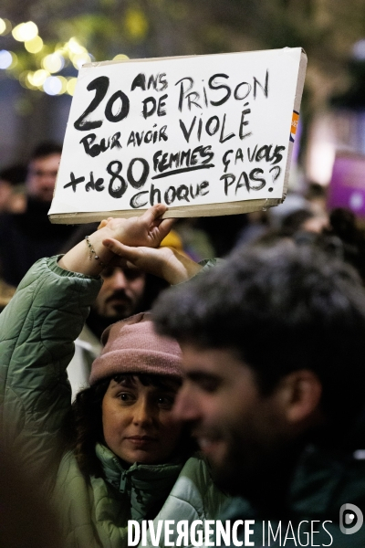 Manifestation contre les violences faites aux femmes