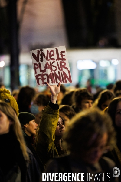 Manifestation contre les violences faites aux femmes