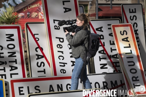 Manifestation FNSEA Perpignan