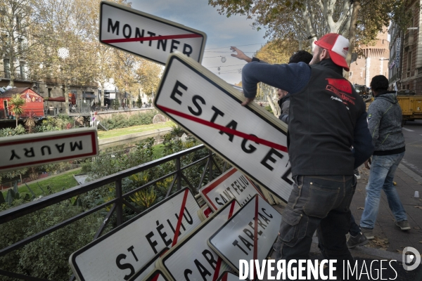 Manifestation FNSEA Perpignan