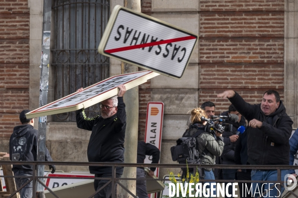 Manifestation FNSEA Perpignan