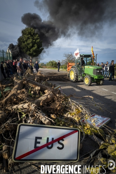 Manifestation FNSEA Perpignan