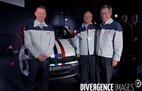 Toyota célèbre sa cinq millionième Yaris « Made in France»