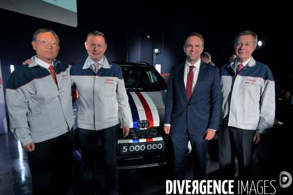 Toyota célèbre sa cinq millionième Yaris « Made in France»