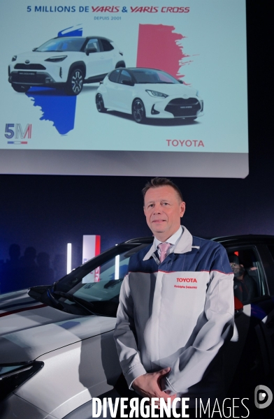 Toyota célèbre sa cinq millionième Yaris « Made in France»