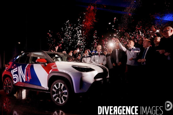 Toyota célèbre sa cinq millionième Yaris « Made in France»