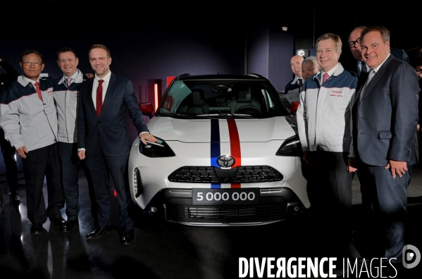 Toyota célèbre sa cinq millionième Yaris « Made in France»