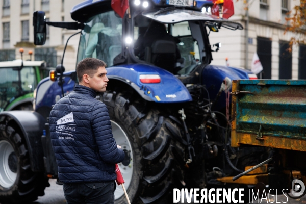 Rassemblement d agriculteurs à Nantes
