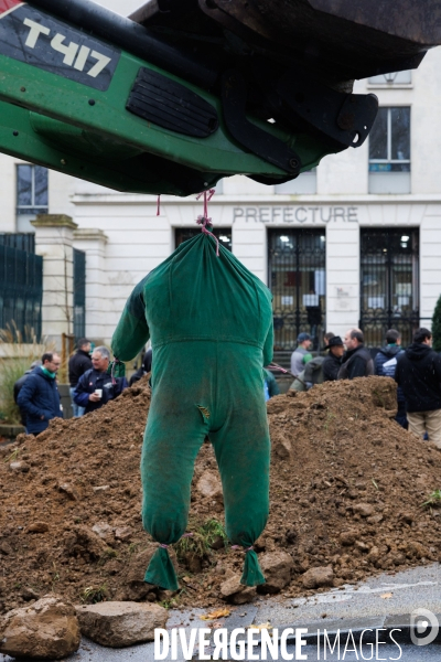 Rassemblement d agriculteurs à Nantes