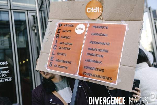 Greve chez Bayard pour signifier son rejet de l’extreme droite
