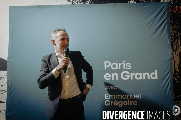 Emmanuel Grégoire, “ Paris en Grand !”