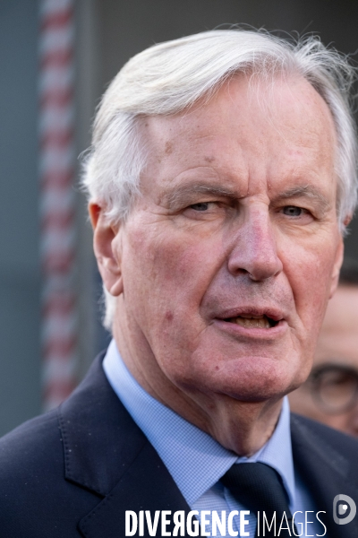 Michel Barnier et Bruno Retailleau au 130e congrès national des pompiers.