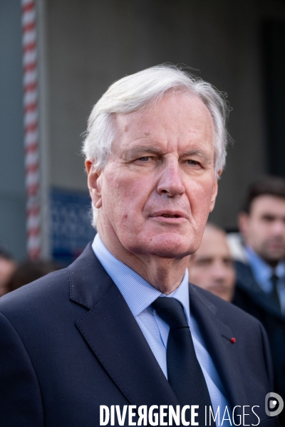 Michel Barnier et Bruno Retailleau au 130e congrès national des pompiers.