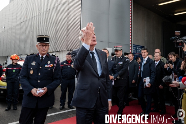 Michel Barnier et Bruno Retailleau au 130e congrès national des pompiers.