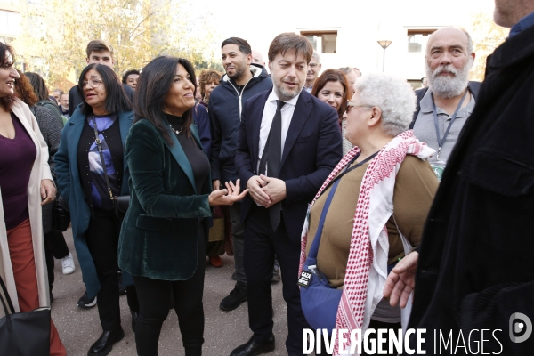Innauguration de l avenue de la Marche pour l egalite et contre le racisme
