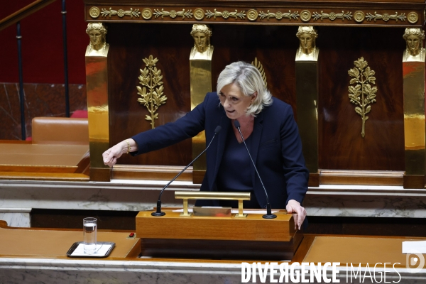 Assemblee Nationale Jour de motion  de censure