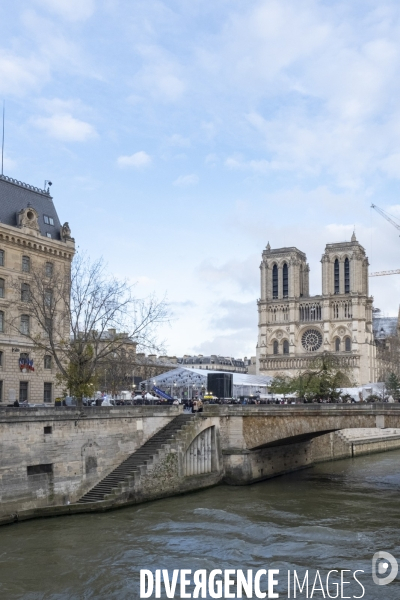 Prépartion Réouverture de Notre-Dame de Paris