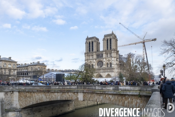 Prépartion Réouverture de Notre-Dame de Paris