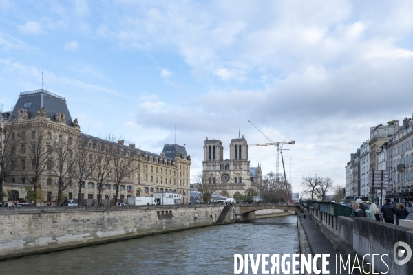 Prépartion Réouverture de Notre-Dame de Paris