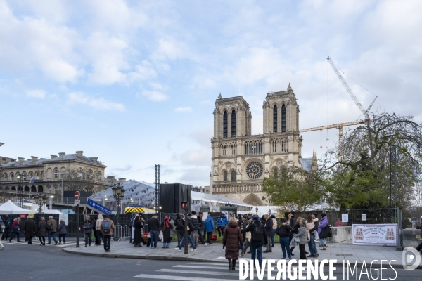 Prépartion Réouverture de Notre-Dame de Paris