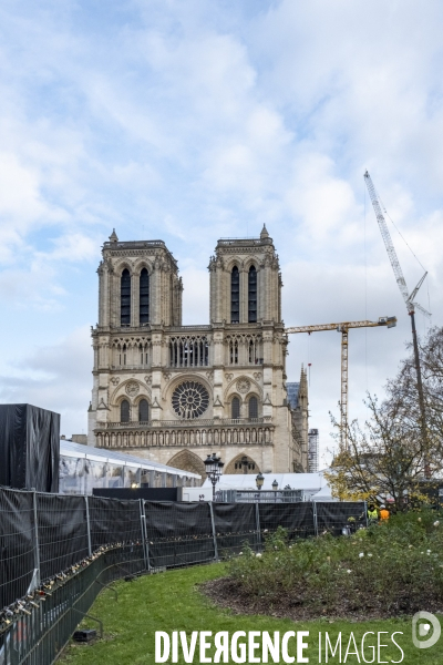 Prépartion Réouverture de Notre-Dame de Paris