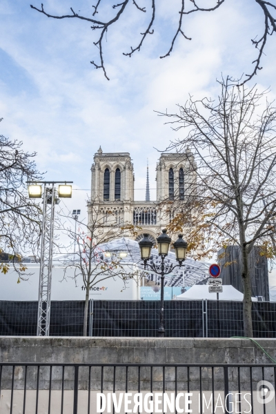 Prépartion Réouverture de Notre-Dame de Paris