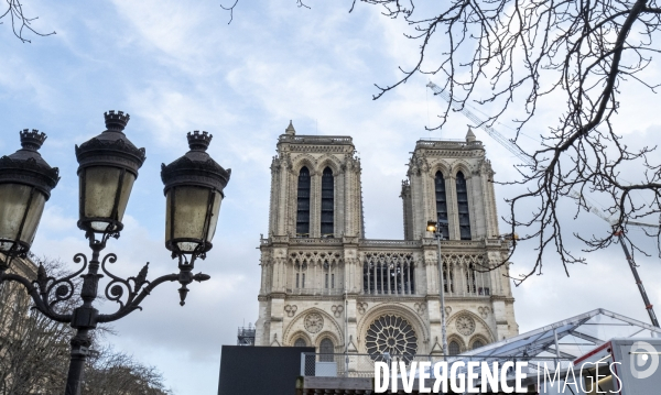 Prépartion Réouverture de Notre-Dame de Paris