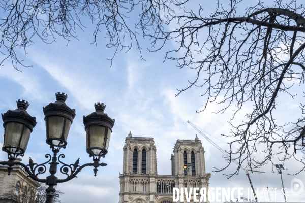 Prépartion Réouverture de Notre-Dame de Paris