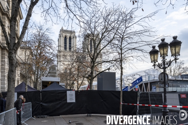 Prépartion Réouverture de Notre-Dame de Paris