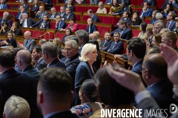 Assemblee Nationale Jour de motion  de censure