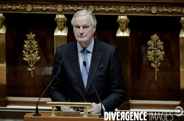 Assemblee Nationale /Censure du gouvernement Barnier