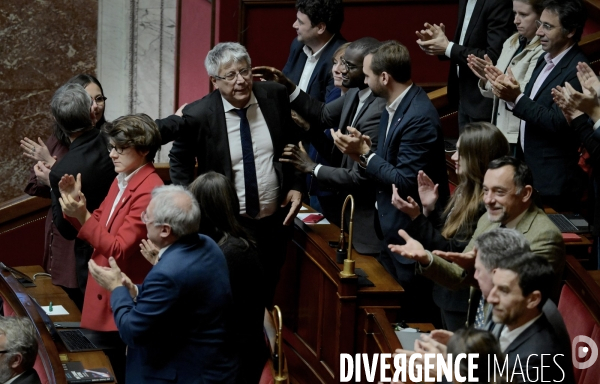 Assemblee Nationale /Censure du gouvernement Barnier