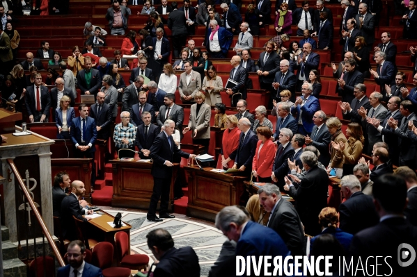 Assemblee Nationale /Censure du gouvernement Barnier