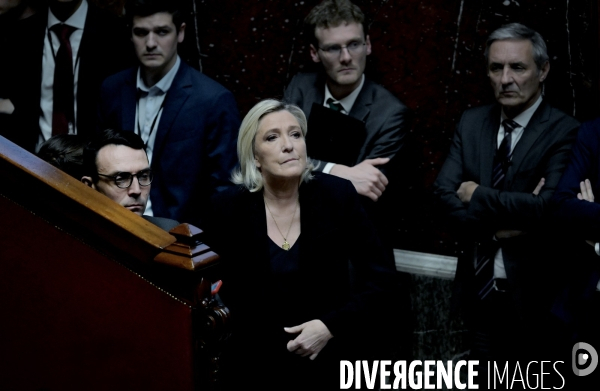 Assemblee Nationale / Motions de censure du gouvernement Barnier