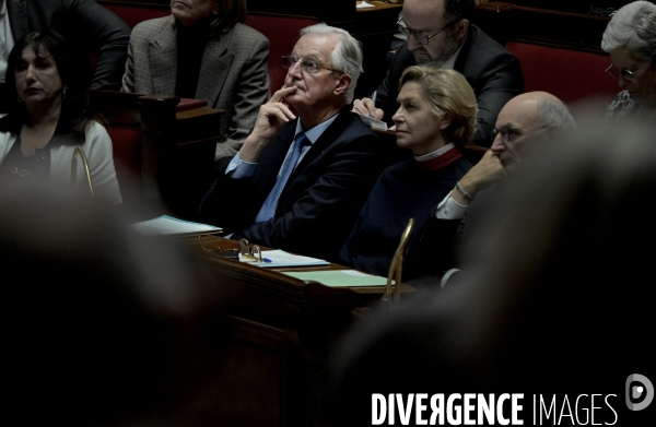 Assemblee Nationale /Censure du gouvernement Barnier
