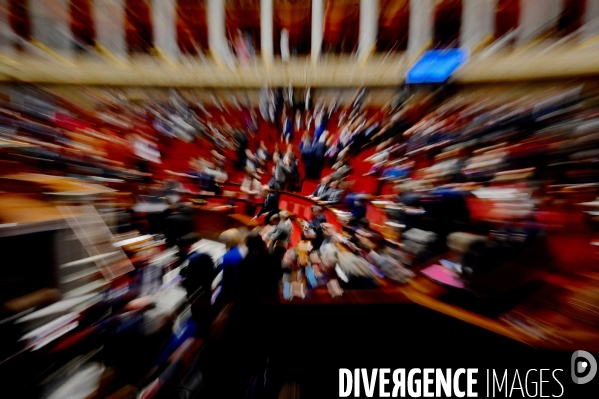 Assemblee Nationale /Censure du gouvernement Barnier
