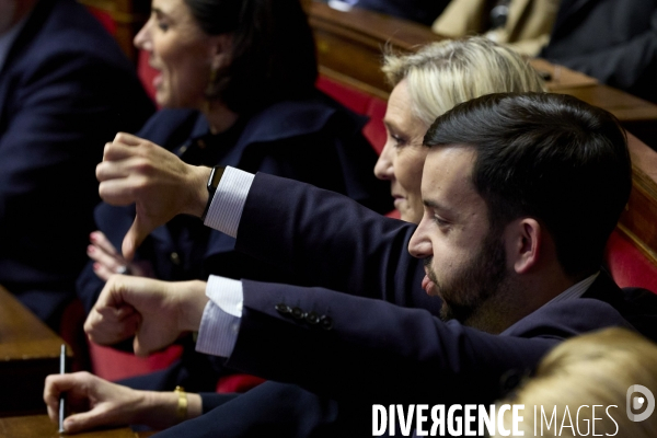 Assemblee Nationale Jour de motion  de censure