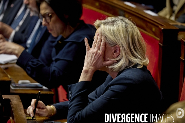 Assemblee Nationale Jour de motion  de censure