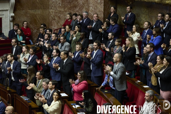 Assemblee Nationale Jour de motion  de censure