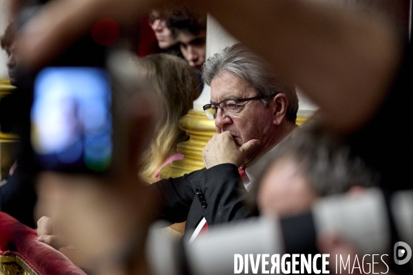 Assemblee Nationale Jour de motion  de censure