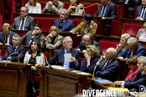 Assemblee Nationale Jour de motion  de censure