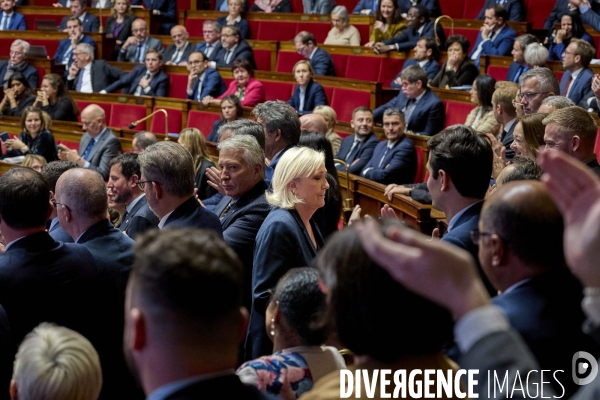 Assemblee Nationale Jour de motion  de censure