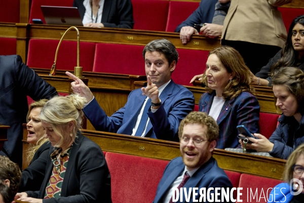 Assemblee Nationale Jour de motion  de censure