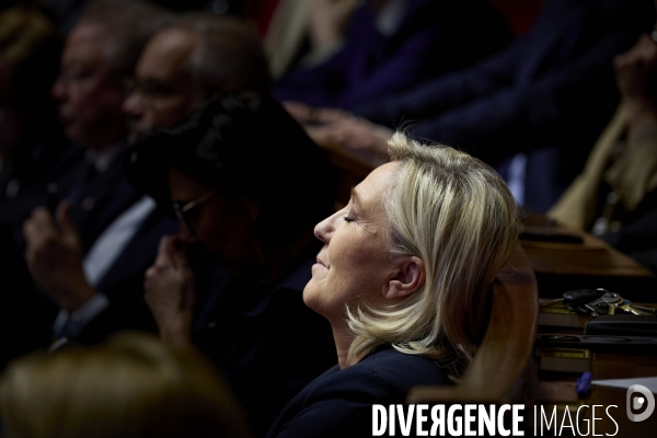 Assemblee Nationale Jour de motion  de censure