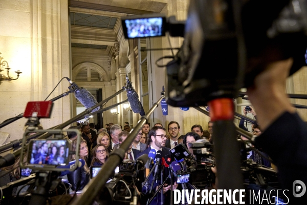 Assemblee Nationale Jour de motion  de censure