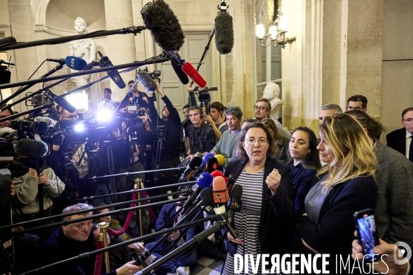 Assemblee Nationale Jour de motion  de censure